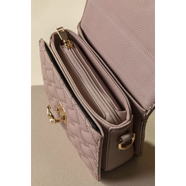 Καπιτονέ Τριθέσια Τσάντα Χειρός