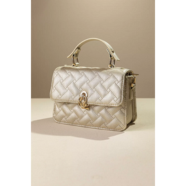 Καπιτονέ Τριθέσια Τσάντα Χειρός