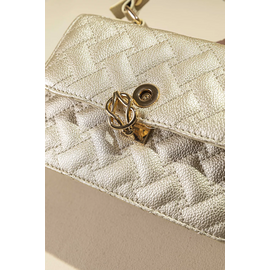 Καπιτονέ Τριθέσια Τσάντα Χειρός