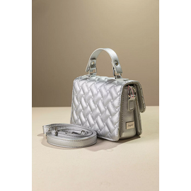 Καπιτονέ Τριθέσια Τσάντα Χειρός