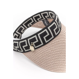 Ψάθινο Καπέλο με Φαρδύ Γείσο Παραλίας