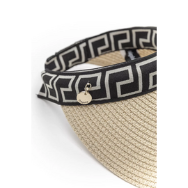 Ψάθινο Καπέλο με Φαρδύ Γείσο Παραλίας