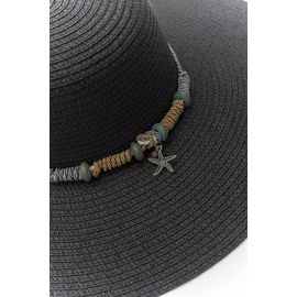 Γυναικείο Ψάθινο Καπέλο με Μεγάλο Γείσο