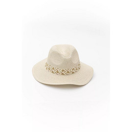 Ψάθινο Καπέλο με Διακόσμηση