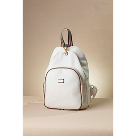 Backpack με Πολλές Θήκες και Casual Logo