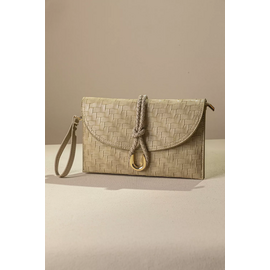 Γυναικείος Φάκελος με Πλεκτή υφή