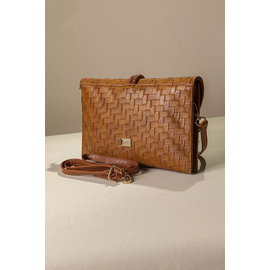 Γυναικείος Φάκελος με Πλεκτή υφή