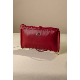 Κομψή Τσάντα-Φάκελος με Ιδιαίτερη Πλέξη