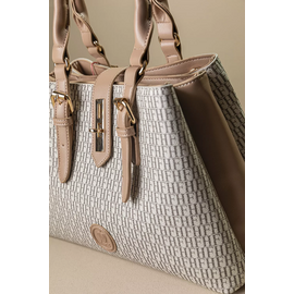 All Time Classic Τσάντα με Χρυσή Κλειδαριά