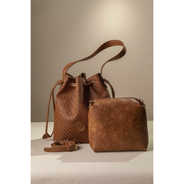 Γυναικεία Τσάντα Πουγκί με Extra Χιαστι