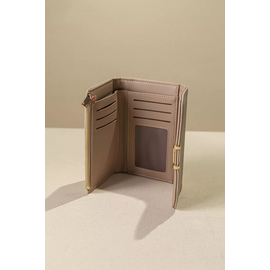 Πορτοφόλι με Καπάκι Μεσαίου Μεγέθους