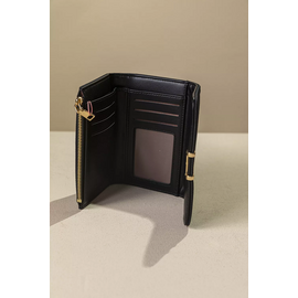 Πορτοφόλι με Καπάκι Μεσαίου Μεγέθους