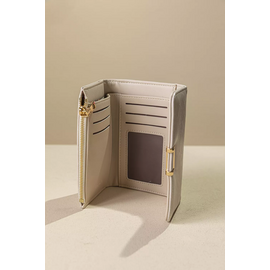 Πορτοφόλι με Καπάκι Μεσαίου Μεγέθους