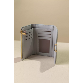 Πορτοφόλι με Καπάκι Μεσαίου Μεγέθους