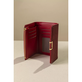 Πορτοφόλι με Καπάκι Μεσαίου Μεγέθους