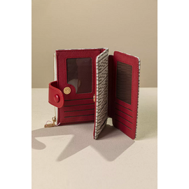 Πολυθέσιο Πορτοφόλι με Γλώσσα Μεσαίου Μεγέθους