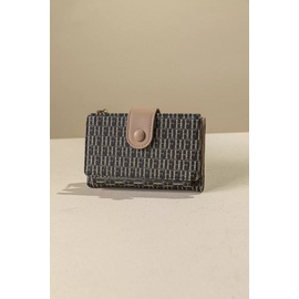 Πολυθέσιο Πορτοφόλι με Γλώσσα Μεσαίου Μεγέθους