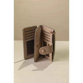 Πολυθέσιο Πορτοφόλι με Γλώσσα Μεσαίου Μεγέθους