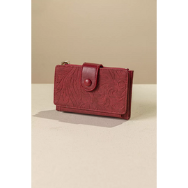 Πολυθέσιο Πορτοφόλι με Γλώσσα Μεσαίου Μεγέθους