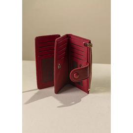 Πολυθέσιο Πορτοφόλι με Γλώσσα Μεσαίου Μεγέθους