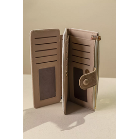 Πολυθέσιο Πορτοφόλι με Γλώσσα Μεγάλου Μεγέθους