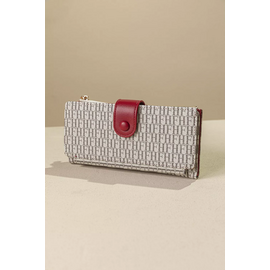 Πολυθέσιο Πορτοφόλι με Γλώσσα Μεγάλου Μεγέθους