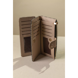 Πολυθέσιο Πορτοφόλι με Γλώσσα Μεγάλου Μεγέθους