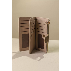 Πολυθέσιο Πορτοφόλι με Γλώσσα Μεγάλου Μεγέθους