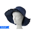 Straw hat in dark blue shade 15x15x10cm